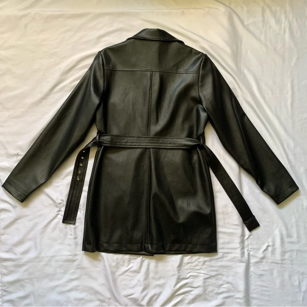 Faux Leather Jacket - Picture 2 of 5